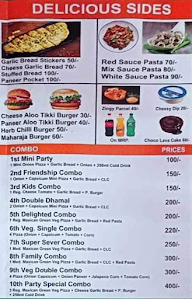 Foodies Pizza Cafe menu 2