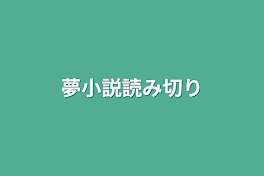 夢小説読み切り