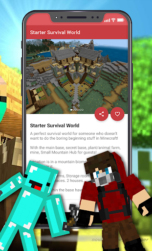 Survival Map for Minecraft