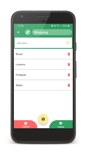 Screenshot ListSharer