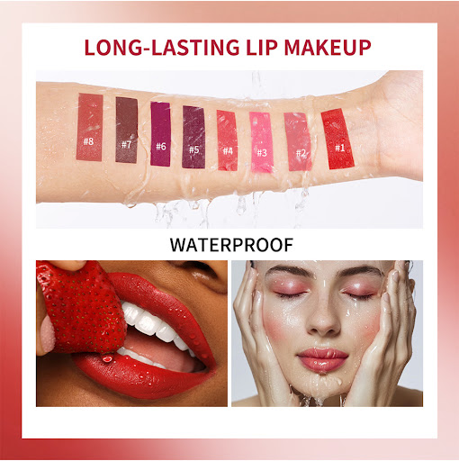 Title 4, Semi Matte Velvet Waterproof No Stain On Cup Mo...