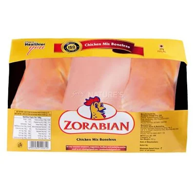 Zorabian Chicken Mixed - Boneless