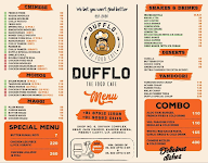 Dufflo Cafe menu 3