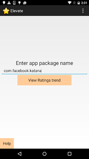 App Rating Trend