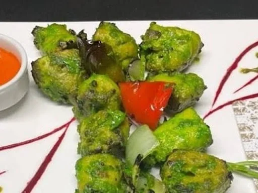 Hariyali Soya Chaap Tikka