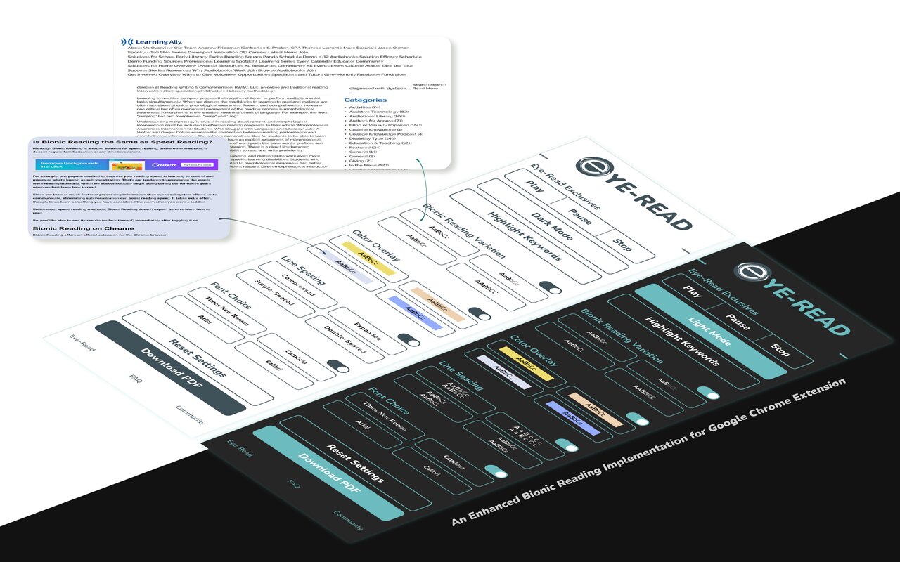 Eye-Read: Enhanced Bionic Reading Preview image 1