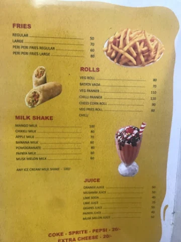 Scoops Of Mangalore menu 