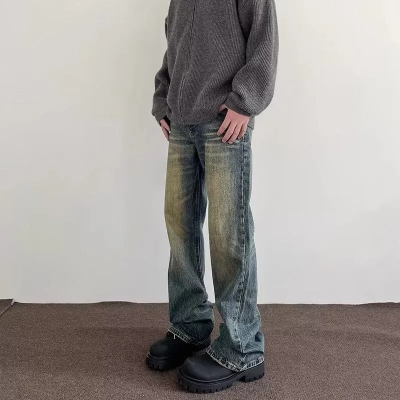 Yeni Kadın Retro Eskitme Skinny Jean Pantolon Dar Kesim ve Rahat Vintage Tarz Günlük ve Şık Kombinler İçin İdeal