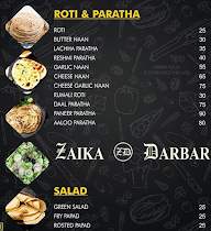 Zaika Darbar menu 7