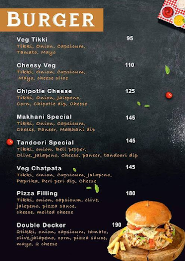 Froozo menu 