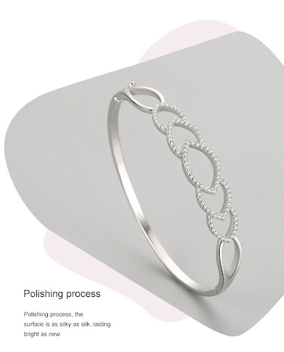 Title 1, S925 Sterling Silver Womens Chain Hollow Jewel...