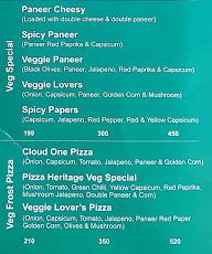 Pizza Heritage menu 5