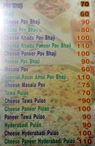 Rasoi Fast Food Stall menu 1