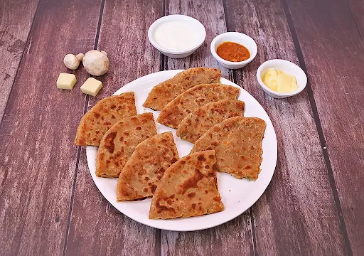 2 Mushroom Cheese Paratha