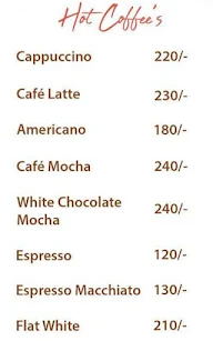 Hav Coffee menu 2