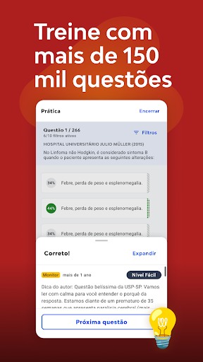 Screenshot SanarFlix - Estudar Medicina