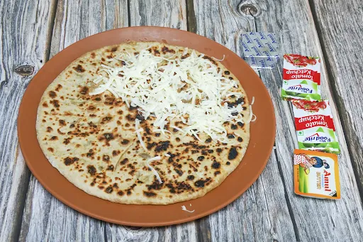 Olive Oil Cheese Chilli Paratha