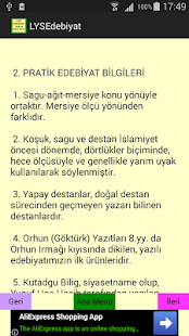 LYS Edebiyat Ders Notu - náhled