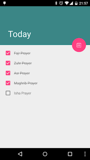 Prayer Tracking