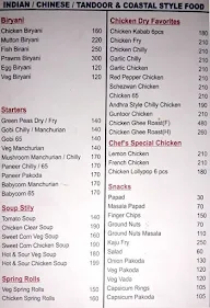 Vishnu Garden Bar And Restaurants menu 3