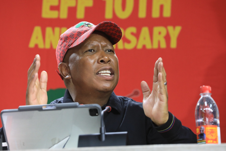 EFF leader Julius Malema says the poorly trained South African troops are being killed by superior forces in the DRC.