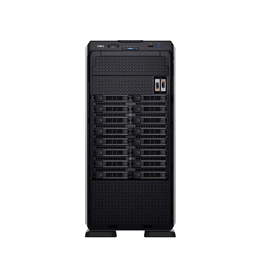 Máy chủ/ Server Dell T550 16x2.5": Silver 4310/ 32GB RDIMM 3200MTs/ 1.2TB 10K RPM SAS 12Gbps 512n 2.5in Hot-plug Hard Drive/ PERC H755/ iDRAC9 Ent/ BC5720QP OCP/ 1400W PSU/ Bezel/ DVD Ext/ No OS/ 4 Yrs Pro (42SVRDT550-710)