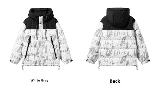 Title 18, Luminous Fabric 90 White Duck Down Jacket provi...