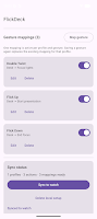 FlickDeck: Gesture Shortcuts Screenshot 3 of 6