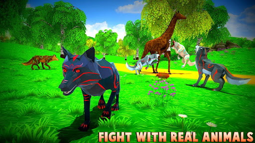 Wild Wolf Chasing Animal Simulator 3D