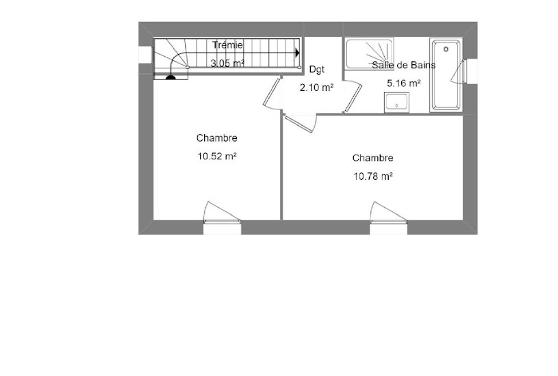  Vente Terrain + Maison - Terrain : 581m² - Maison : 88m² à Pourrières (83910) 