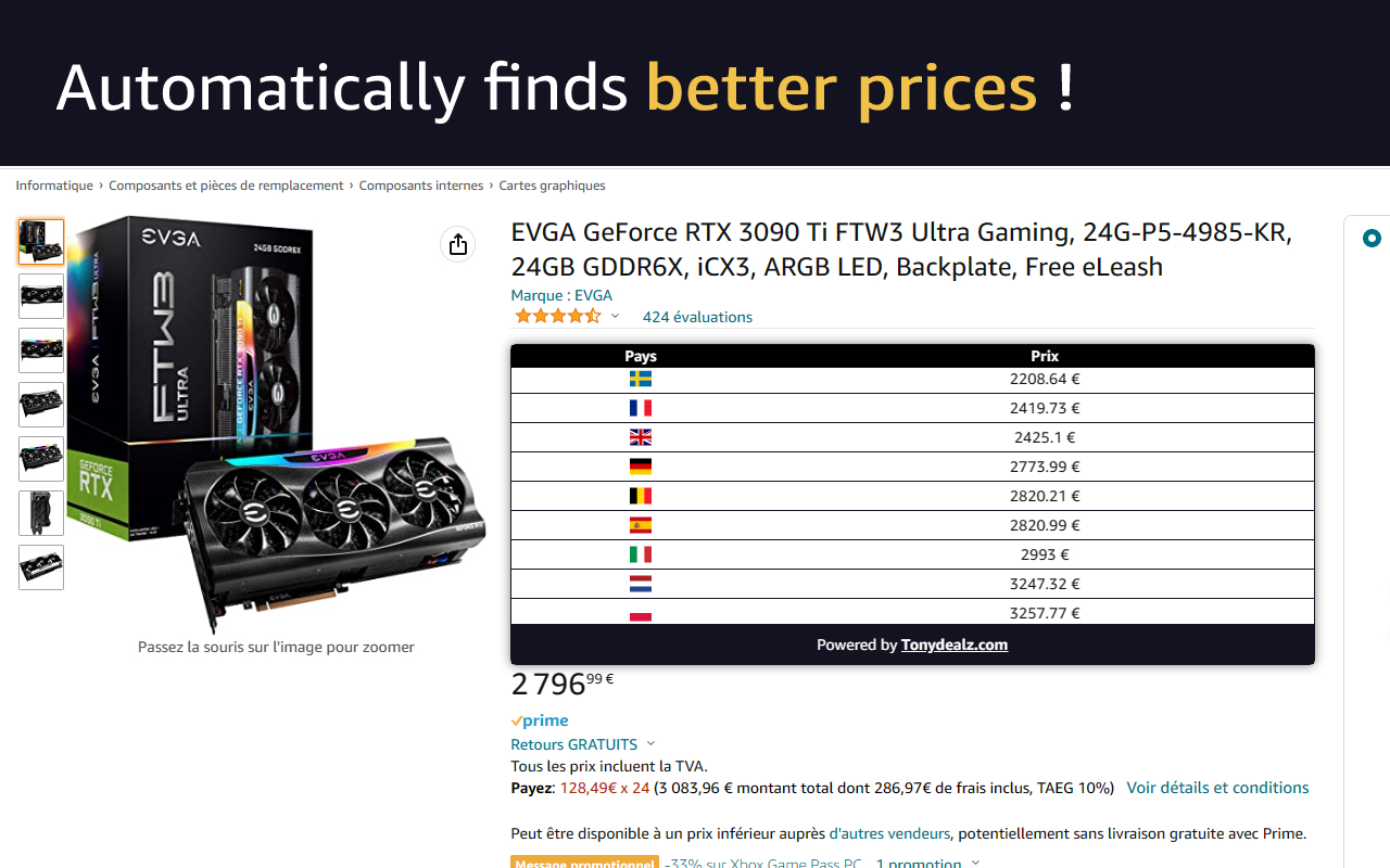 Save on your Amazon purchases in Europe Preview image 1