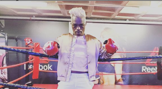 Somizi is a beast in the boxing ring.