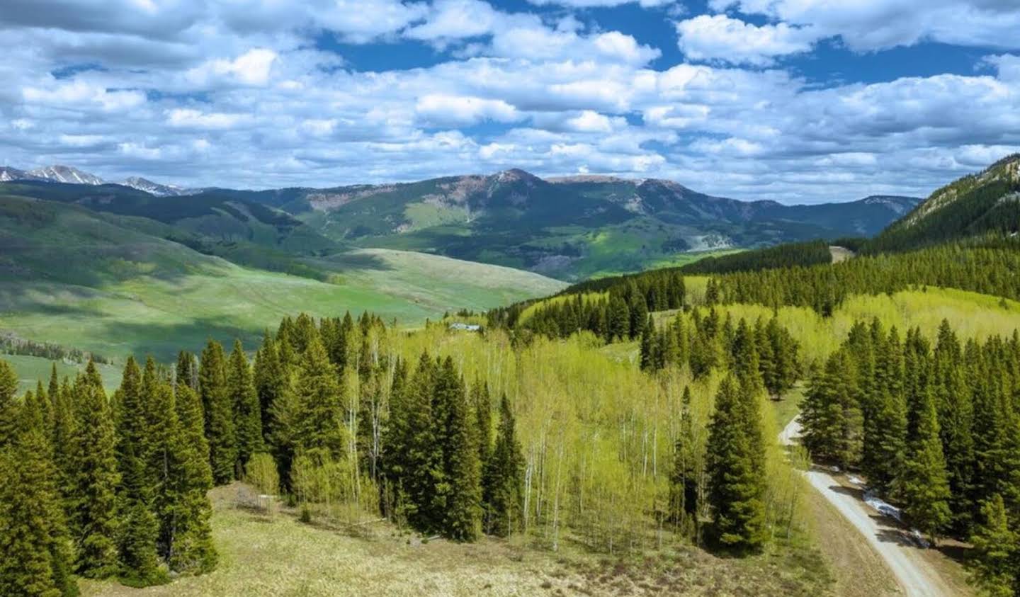 Terrain Mount Crested Butte