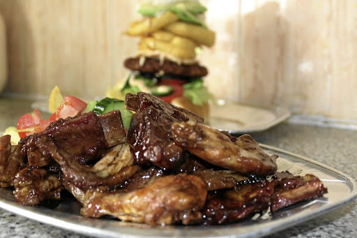 A mouth-watering wings platter prepared by Kea Ramphadile.