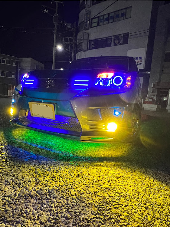 カローラルミオンのホイールショット・ホイールLED・そろそろホイール変えたい・オートサロン行きますに関するカスタム事例の投稿画像5枚目