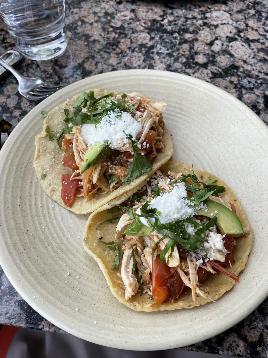 Chicken tacos