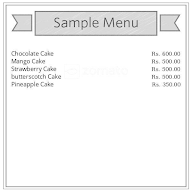 Gyanji Bakery menu 1