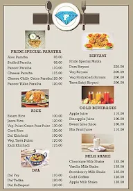 Pride Pure Veg menu 2