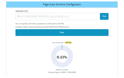 Page Auto Archiver