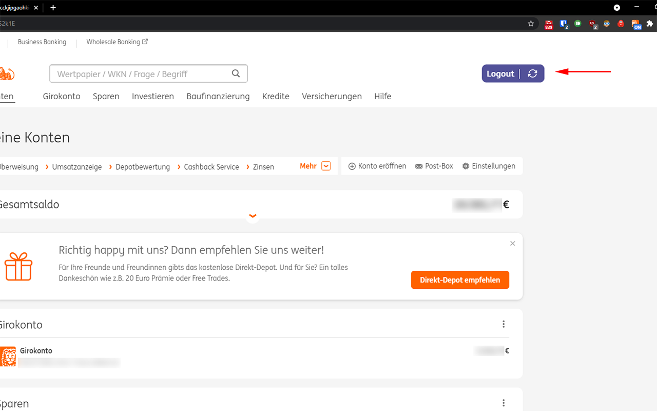 Automatic Session Extender for ING Banking Preview image 3