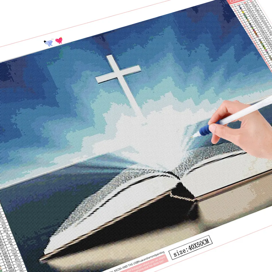 Libro de Manualidades de Pintura con Diamantes 5D Mosaico de Bordado con Pedrería para Crear Obras de Arte Brillantes