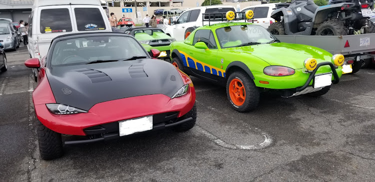 ロードスターのオフロードスター・オートプラネット・asch号のラスト🤦‍♂️・オフロード体験会・青いとんこつに関するカスタム事例の投稿画像3枚目