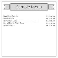 Sach Me South Express menu 1