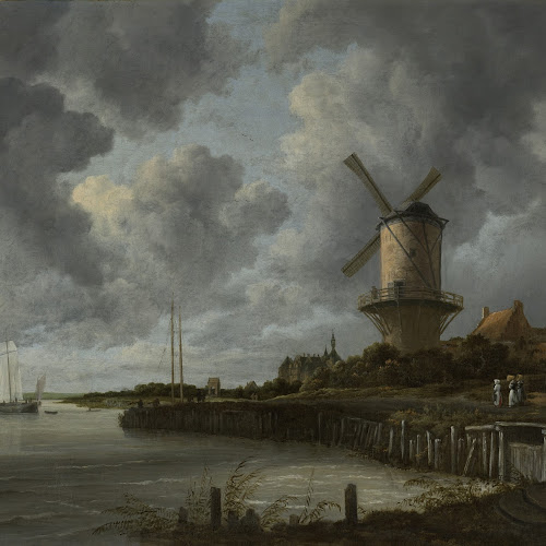 Ga terug contant geld Belachelijk De molen bij Wijk bij Duurstede, Jacob Isaacksz van Ruisdael, ca. 1668 -  ca. 1670 - Rijksmuseum