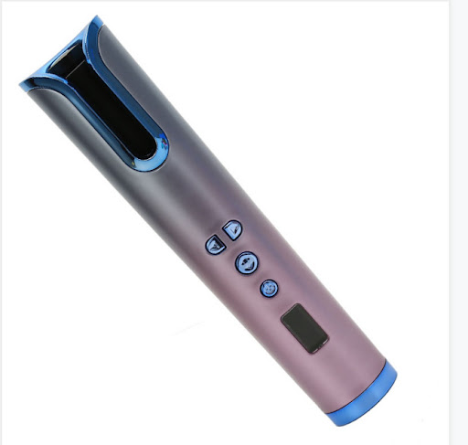 Title 5, Portable Automatic Curling Iron USB Charging Wi...