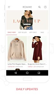 Romwe shopping-women fashion - Android Apps on Google Play