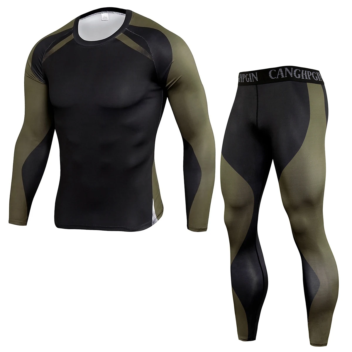 Title 2, Heren PRO Tight Fitness Sport Trainingspak Stre...