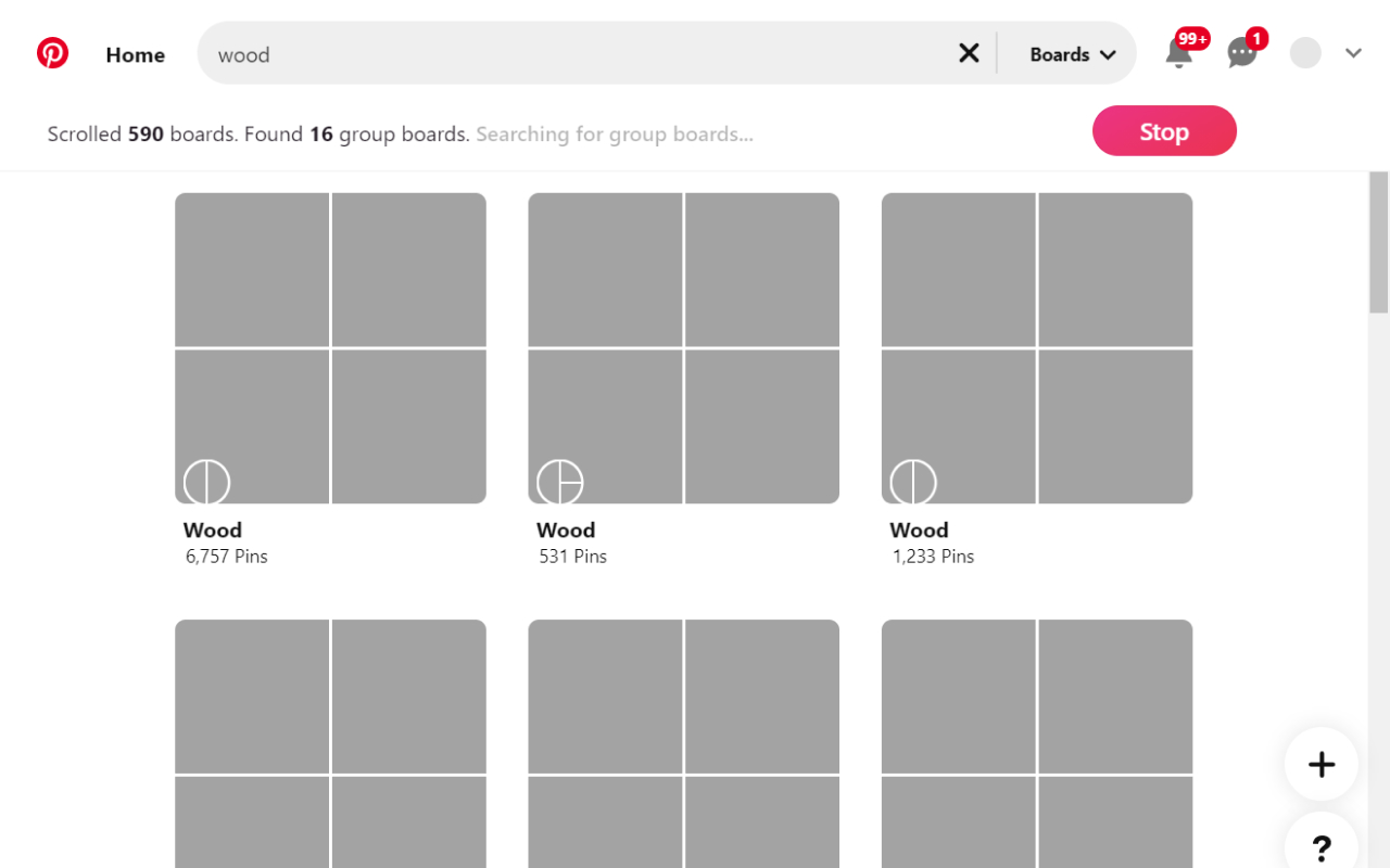 Pinterest Group Boards Finder Preview image 1