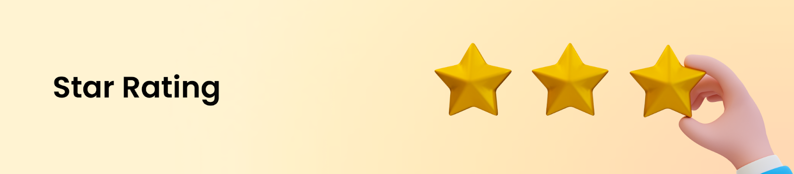 Illustration for star rating questions