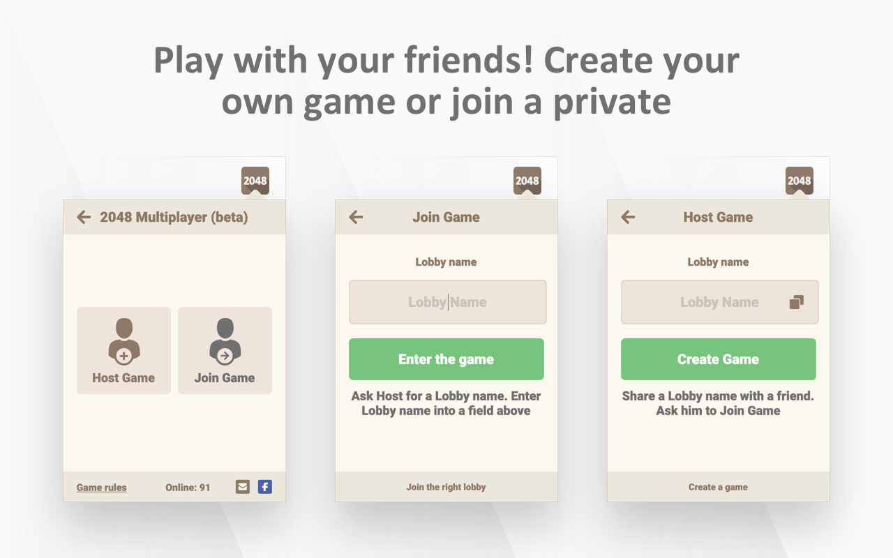 2048 Multiplayer (beta) Preview image 4